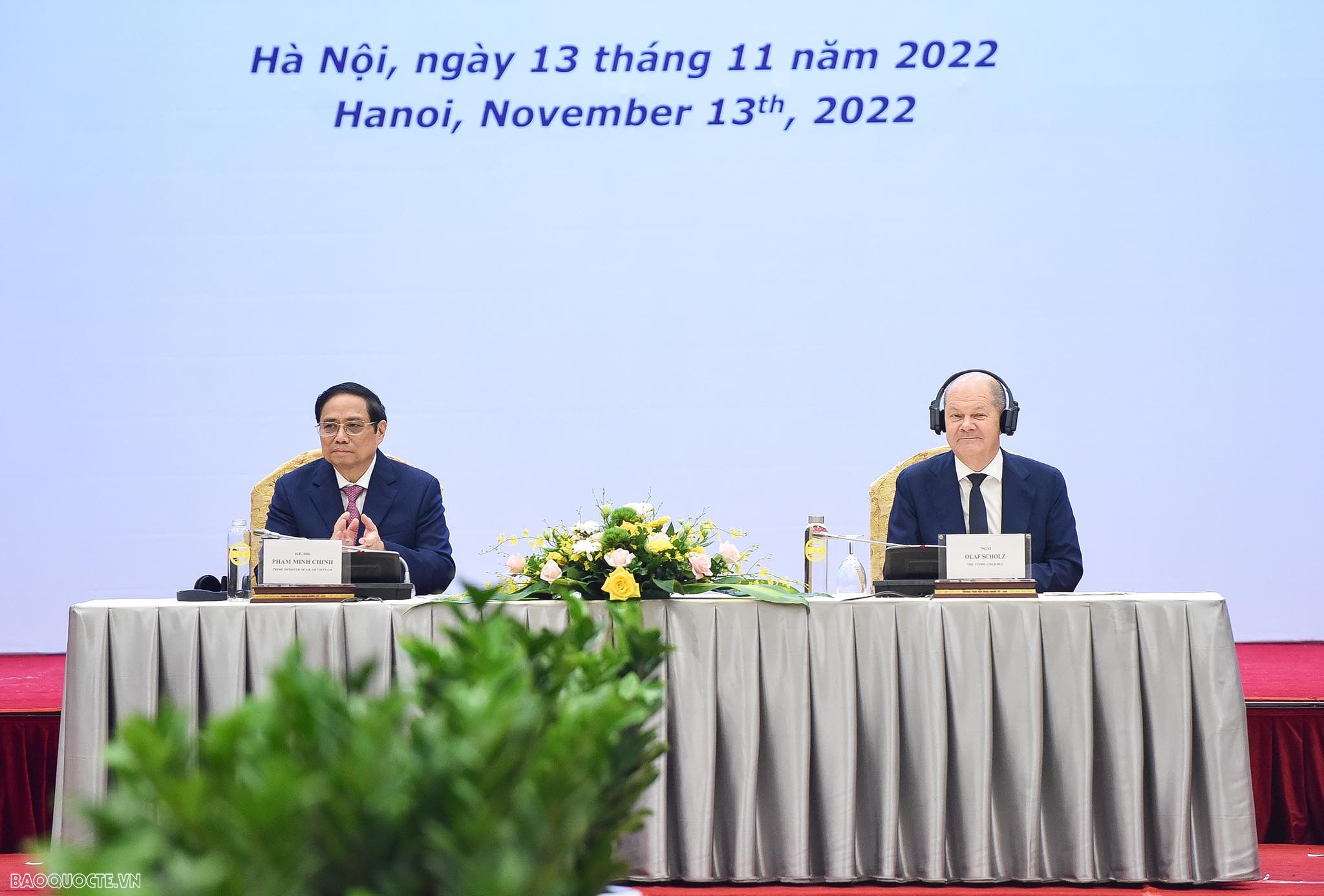 Thủ tướng Olaf Scholz kêu gọi, doanh nghiệp Việt Nam-Đức bắt tay, hợp tác cùng phát triển