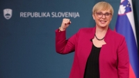 'Bóng hồng' đầu tiên làm Tổng thống Slovenia