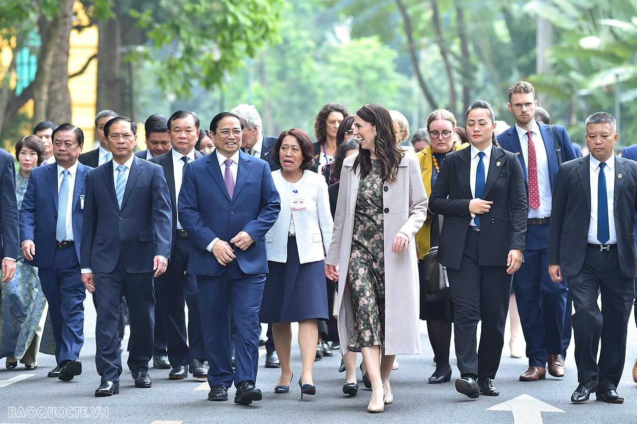 Việc Thủ tướng New Zealand chọn Việt Nam trong chuyến công du đến châu Á lần này, ngay sau khi tham dự Hội nghị Cấp cao Đông Á tại Phnom Penh (Campuchia) và trước thềm Hội nghị Cấp cao APEC tại Bangkok (Thái Lan) cho thấy New Zealand quan tâm đặc biệt đến khu vực châu Á, nhất là Đông Nam Á, trong đó rất coi trọng và kỳ vọng ở khuôn khổ Đối tác chiến lược với Việt Nam.