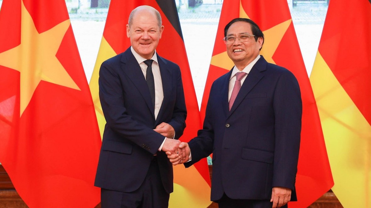 German Chancellor Olaf Scholz concludes Vietnam’s visit