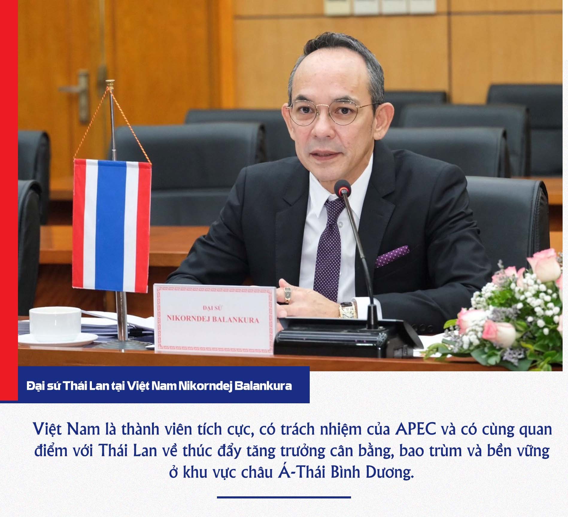 Chủ tịch nước Nguyễn Xuân Phúc là lãnh đạo nước ngoài đầu tiên thăm chính thức Thái Lan dịp APEC