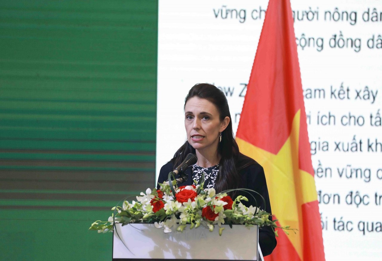 PM Jacinda Ardern viewed agriculture as a basis of  Vietnam - New Zealand relations