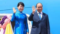 Chủ tịch nước Nguyễn Xuân Phúc và Phu nhân lên đường thăm chính thức Thái Lan và dự Tuần lễ cấp cao APEC 29