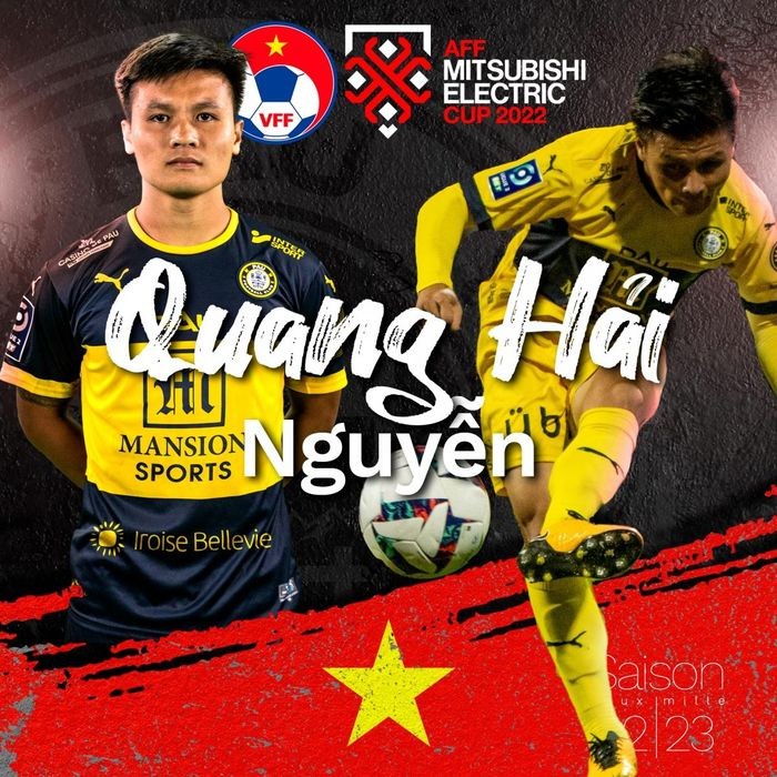 Quang Hải chính thức sẽ tham dự AFF Cup 2022 sau khi được Pau FC cho phép