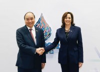 Chủ tịch nước Nguyễn Xuân Phúc mời Tổng thống Hoa Kỳ sớm thăm Việt Nam