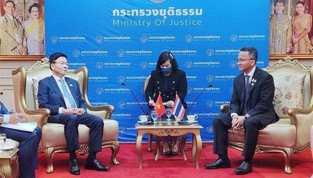 Vietnamese, Thai Ministers of Justice boost judicial cooperation