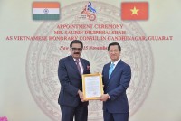 Trao quyết định bổ nhiệm Lãnh sự danh dự Việt Nam tại Gujarat, Ấn Độ