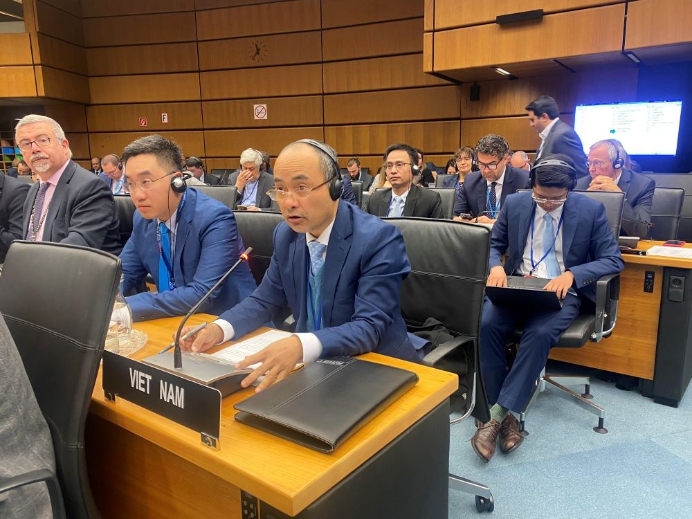 Đoàn Việt Nam tham gia cuộc họp định kỳ Hội đồng thống đốc IAEA tháng 11/2022