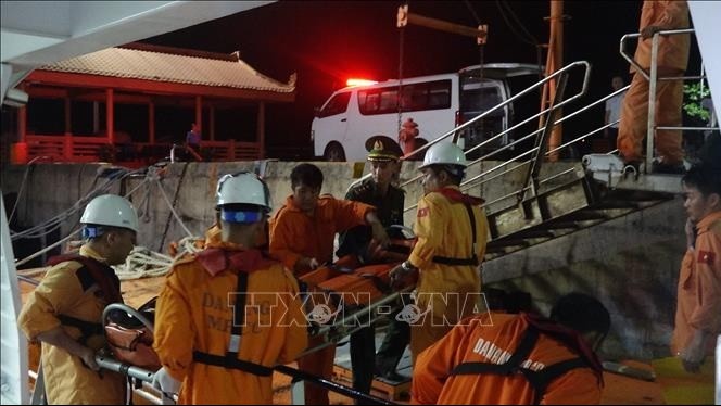 Đà Nẵng: Kịp thời cứu thuyền viên tàu nước ngoài gặp nạn trên biển