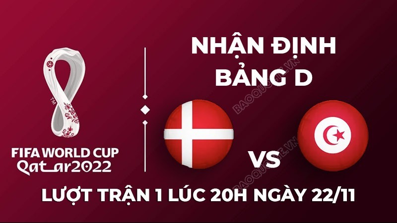 Nhận định trận đấu giữa Đan Mạch vs Tunisia, 20h00 ngày 22/11 - trực tiếp World Cup 2022