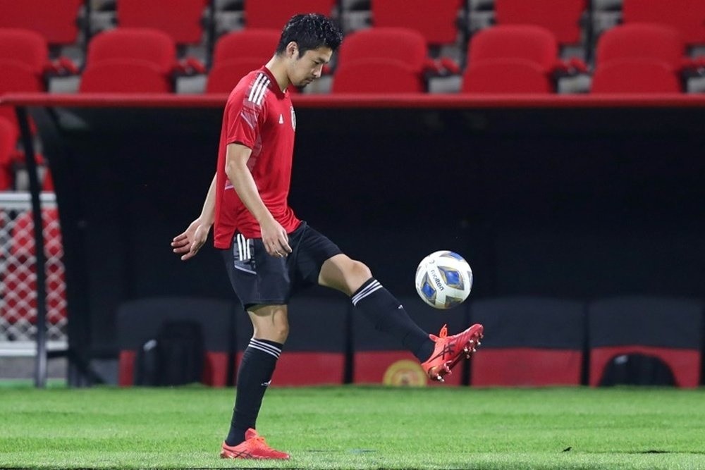 Hậu vệ cánh Yuta Nakayama của Nhật Bản sẽ bỏ lỡ World Cup 2022 sau khi dính chấn thương gót chân Achilles. (Nguồn: AFP)