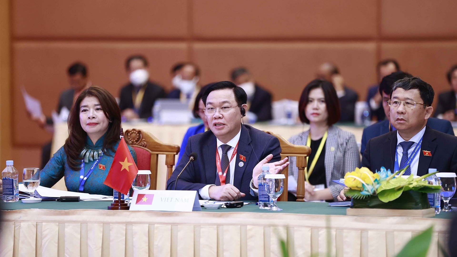 Chủ tịch Quốc hội Vương Đình Huệ dự phiên họp Ban chấp hành Đại hội đồng AIPA-43