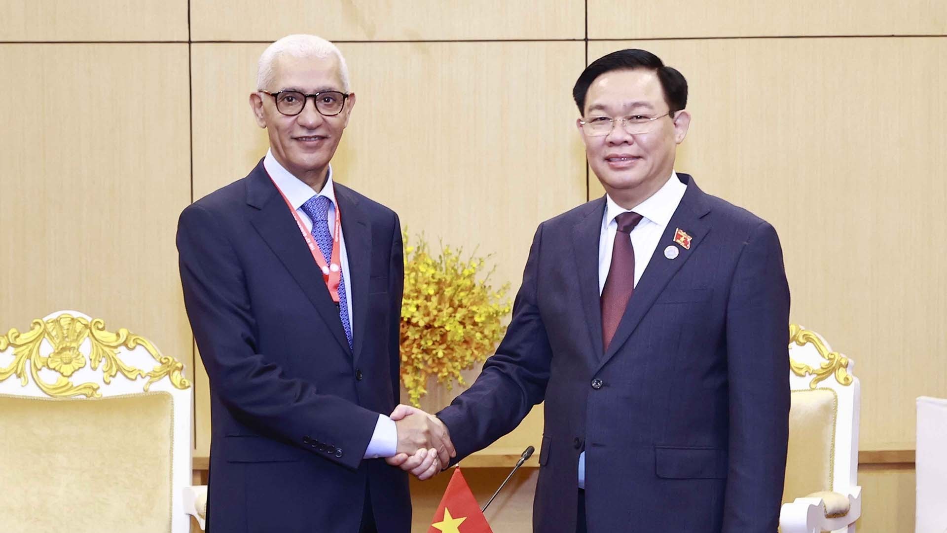 NA Chairman meets Moroccan lower house’s speaker in Phnom Penh