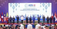 Chủ tịch Quốc hội Vương Đình Huệ tham dự lễ khai mạc AIPA-43