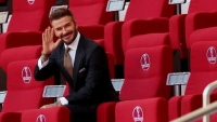World Cup 2022: David Beckham lịch lãm, nổi bật trên khán đài trận ra quân của tuyển Anh