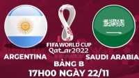 Link xem trực tiếp Argentina vs Saudi Arabia (17h00 ngày 22/11) bảng C World Cup 2022 - trực tiếp VTV2