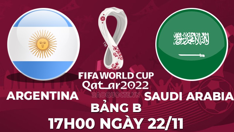 Link xem trực tiếp Argentina vs Saudi Arabia (17h00 ngày 22/11) World Cup 2022 bảng C