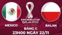 Link xem trực tiếp Mexico vs Ba Lan (23h00 ngày 22/11) bảng C World Cup 2022 - trực tiếp VTV2
