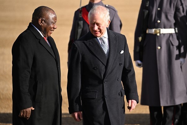 Ngày 22/11, Tổng thống Cyril Ramaphosa bắt đầu “chuyến thăm lịch sử” kéo dài 2 ngày tới Anh.