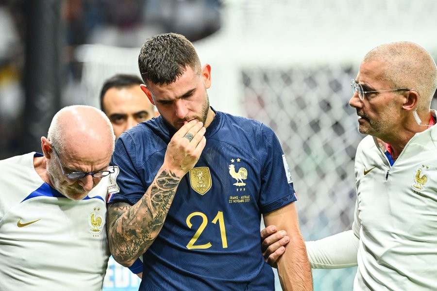 World Cup 2022: Đội tuyển Pháp thêm cầu thủ chấn thương