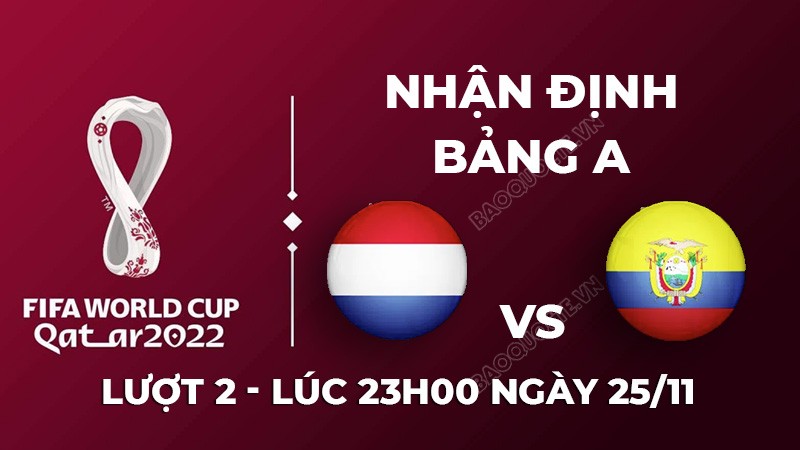 Nhận định trận đấu giữa Hà Lan vs Ecuador, 23h00 ngày 25/11 - lịch thi đấu World Cup 2022