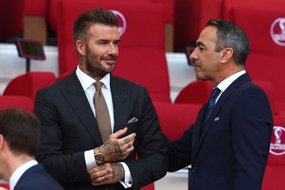 World Cup 2022: David Beckham lịch lãm, phong độ nhận nhiều lời khen từ truyền thông