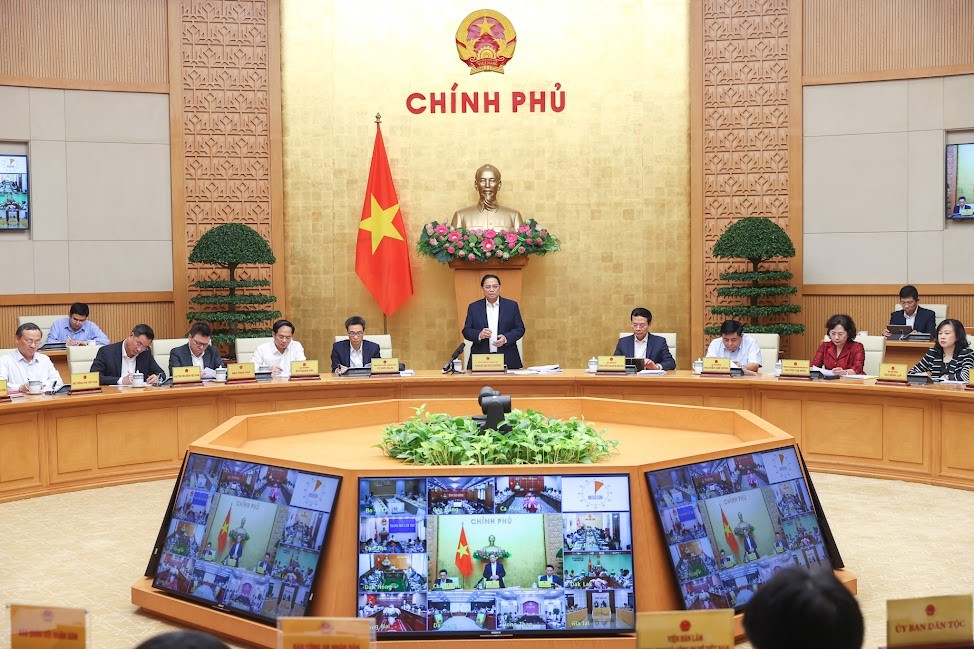 Thủ tướng Phạm Minh Chính chủ trì hội nghị trực tuyến về truyền thông chính sách