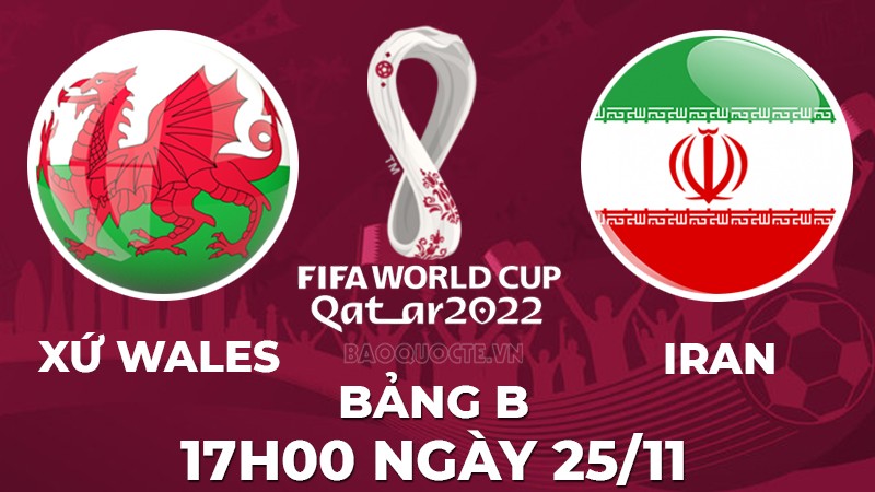 Link Xem Trực Tiếp Xứ Wales Vs Iran (17h00 Ngày 25/11) Bảng B World Cup ...