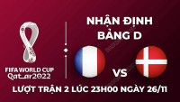 Nhận định trận đấu giữa Pháp vs Đan Mạch, 23h00 ngày 26/11 - lịch thi đấu World Cup 2022