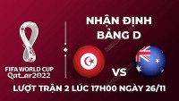 Nhận định trận đấu giữa Tunisia vs Australia, 17h00 ngày 26/11 - lịch thi đấu World Cup 2022