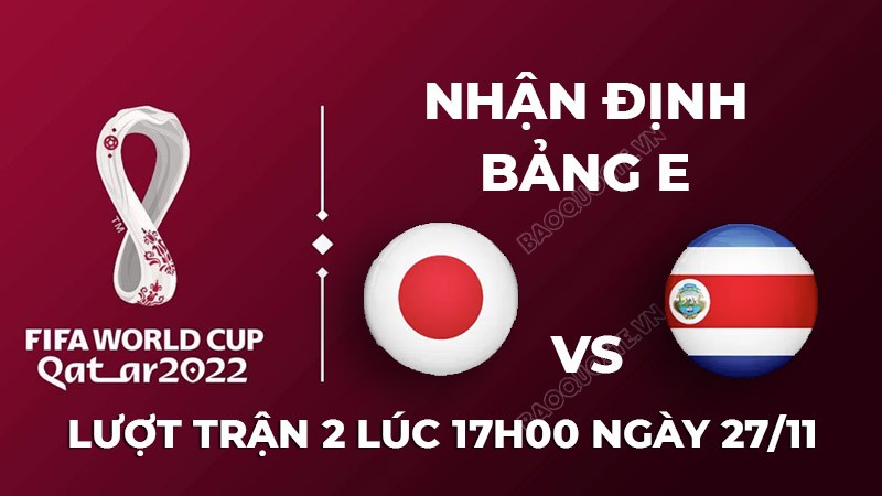 Nhận định trận đấu giữa Nhật Bản vs Costa Rica, 17h00 ngày 27/11 - lịch thi đấu World Cup 2022