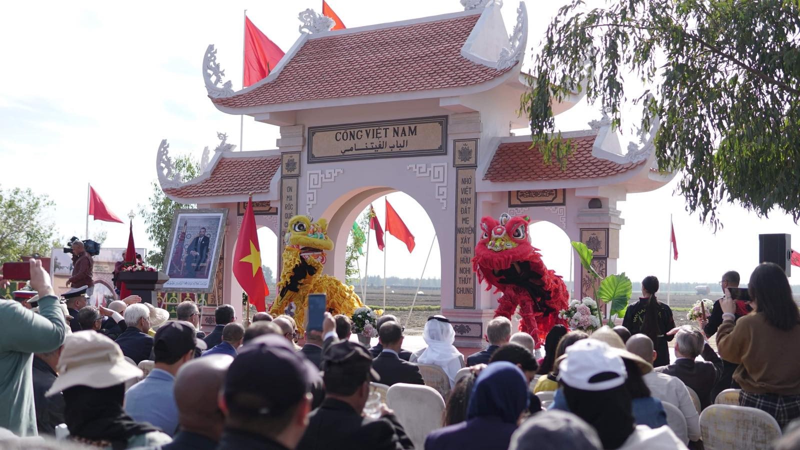 Khánh thành Cổng Việt Nam tại Morocco