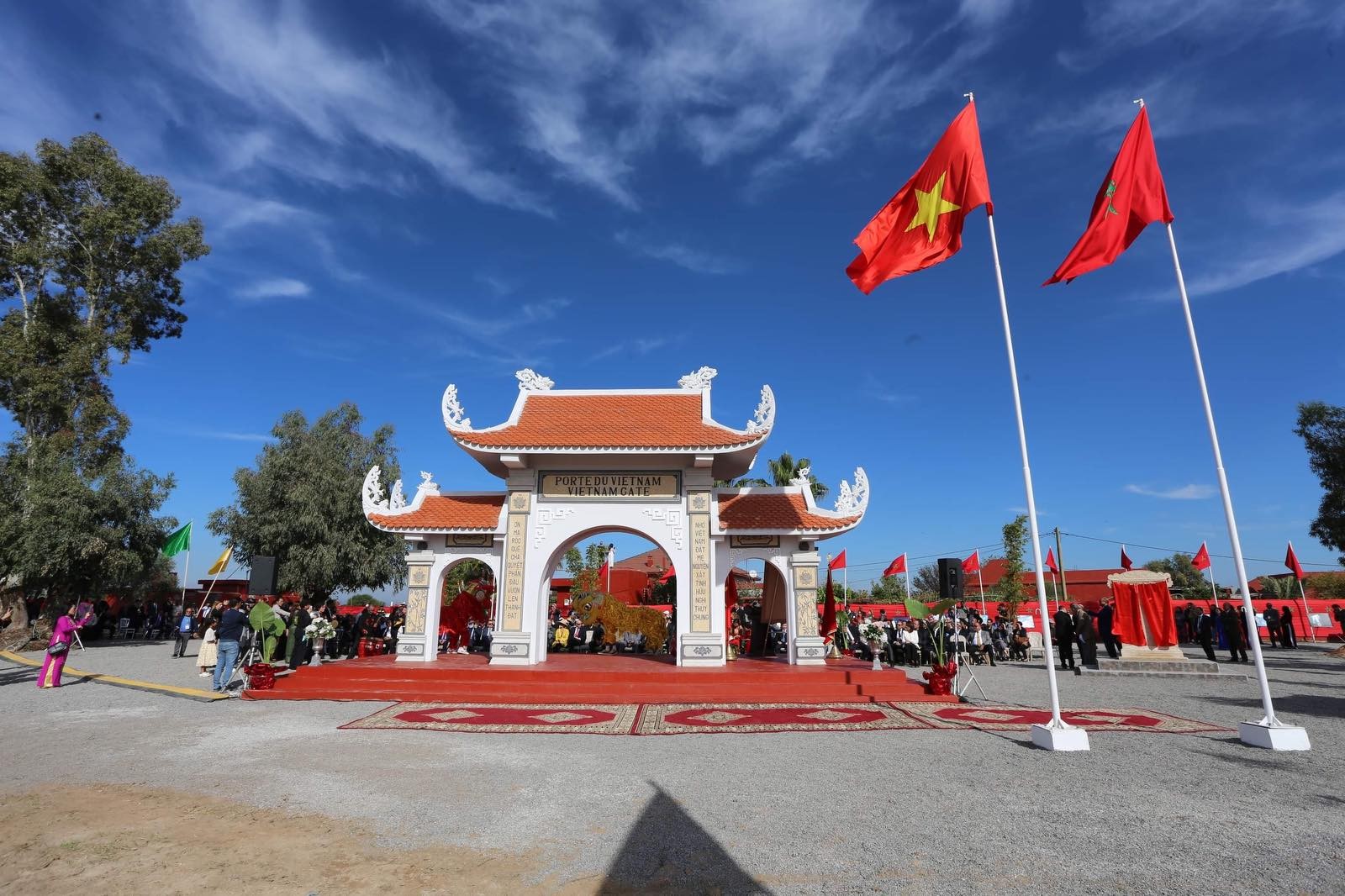 Khánh thành Cổng Việt Nam tại Morocco