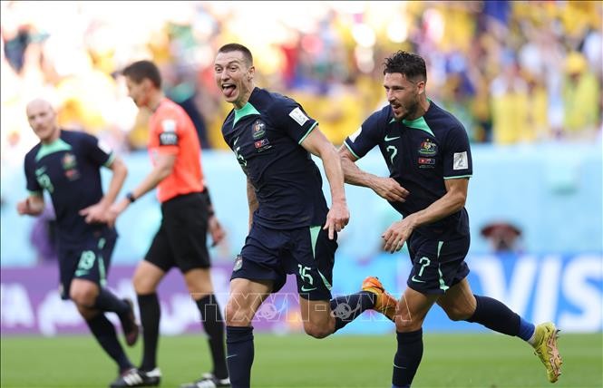 WORLD CUP 2022: Bảng D - Australia giành thắng lợi đầu tiên tại World Cup sau 12 năm