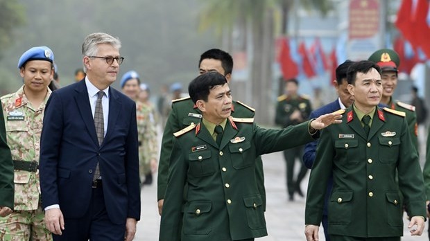 UN official visits Vietnam Department of Peacekeeping Operations