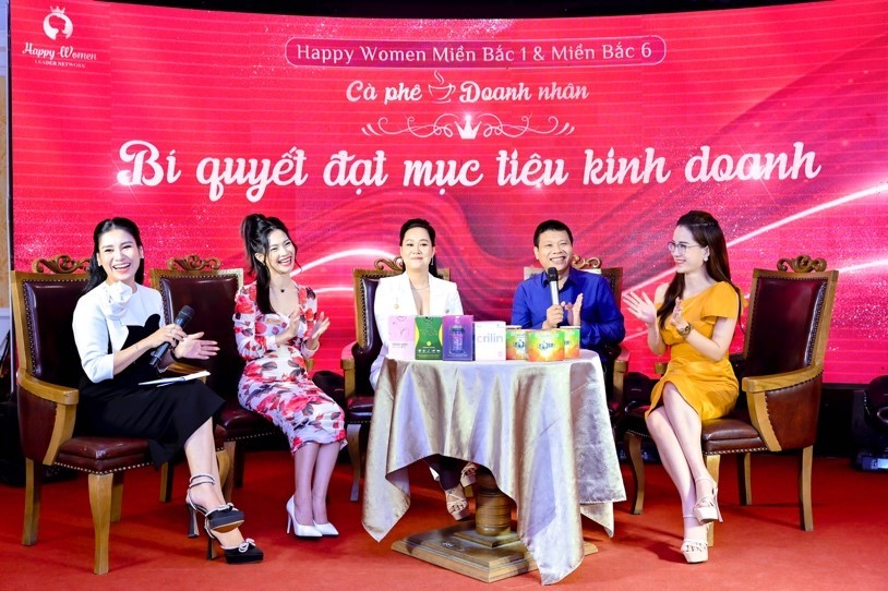 CEO Nguyễn Thu Hồng và Tống Mai Oanh ra mắt Talkshow ‘Cà phê doanh nhân’