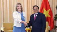 Thủ tướng Phạm Minh Chính tiếp Bộ trưởng phụ trách Ngoại thương và Hợp tác phát triển Hà Lan
