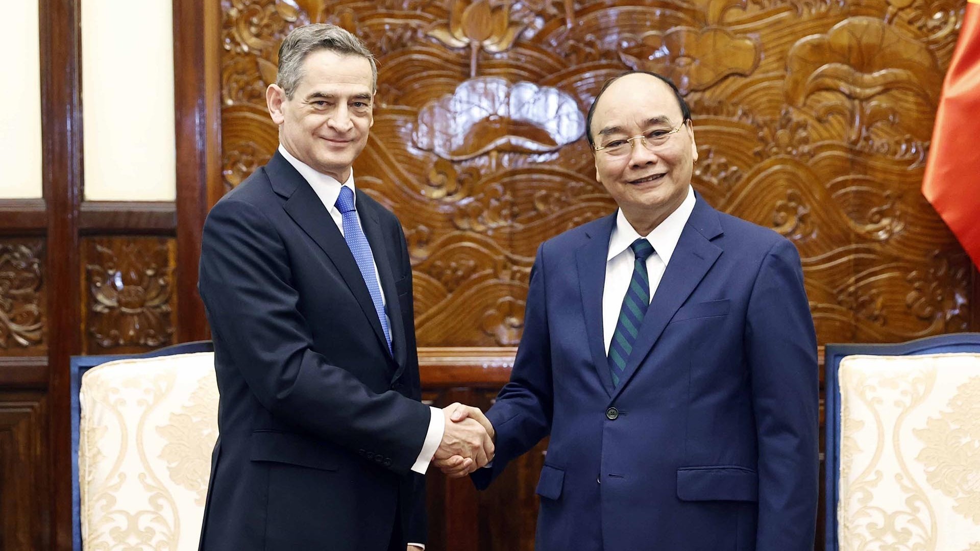 Chủ tịch nước Nguyễn Xuân Phúc tiếp Đại sứ Chile chào từ biệt kết thúc nhiệm kỳ