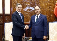 Chủ tịch nước Nguyễn Xuân Phúc tiếp Đại sứ Chile chào từ biệt kết thúc nhiệm kỳ