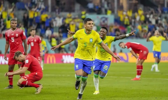 Highlights Brazil vs Thụy Sĩ:
