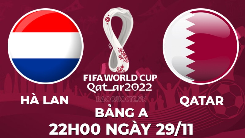 Link xem trực tiếp Hà Lan vs Qatar (22h00 ngày 29/11) bảng A World Cup 2022 - trực tiếp VTV2