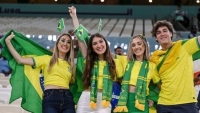 Những nữ cổ động viên Brazil xinh đẹp trên khán đài World Cup 2022