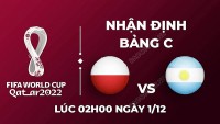 Nhận định trận đấu giữa Ba Lan vs Argentina, 02h00 ngày 01/12 - lịch thi đấu World Cup 2022