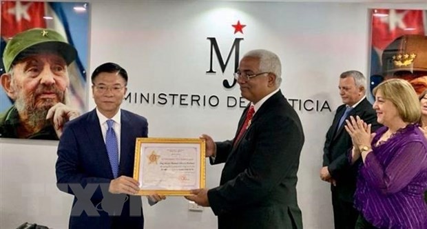 Vietnam, Cuba intensify judicial cooperation