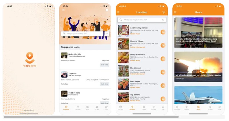 VappZone đã có thêm phiên bản App di động giúp mọi người tiện lợi hơn trong việc tìm kiếm việc làm tại Hoa Kỳ