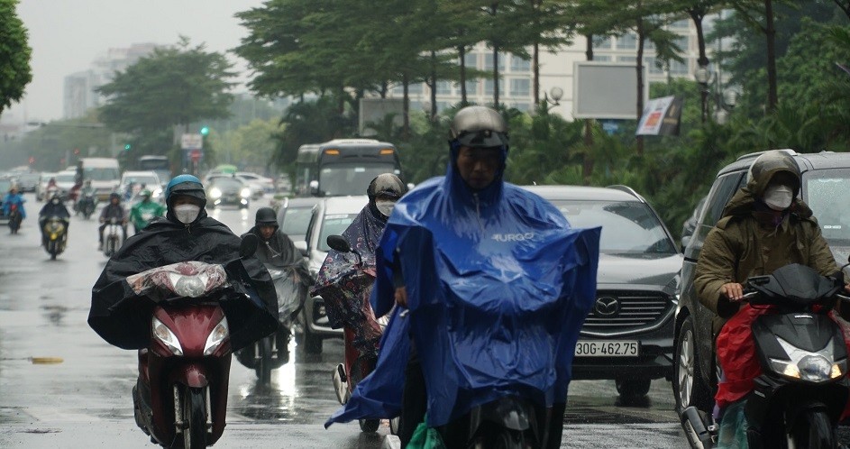 Dự báo thời tiết Hà Nội nhiều mây, có mưa rào và dông, trời rét đậm, thấp nhất từ 12 đến 14 độ C. (Nguồn: SK&ĐS)