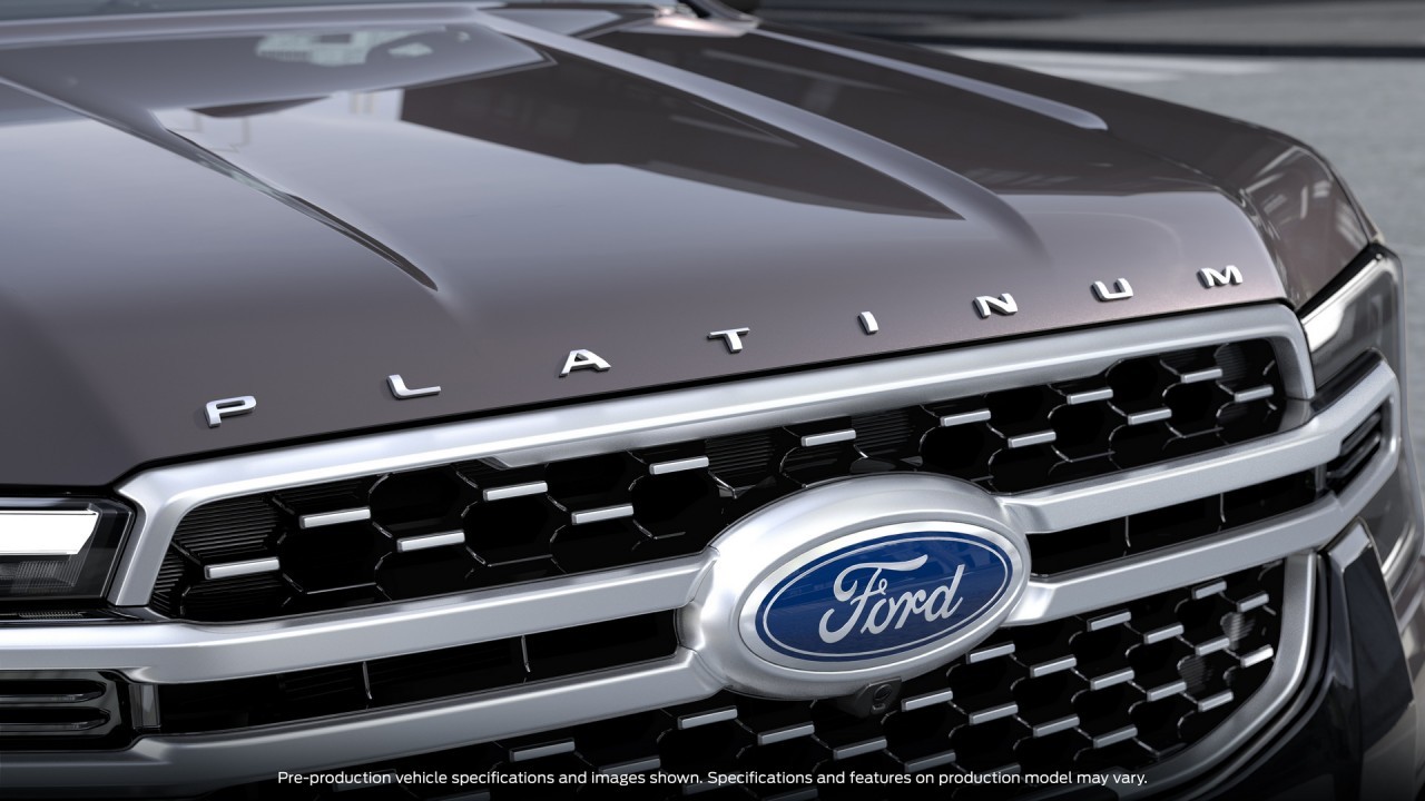 Cận cảnh Ford Ranger Platinum được sản xuất tại Australia