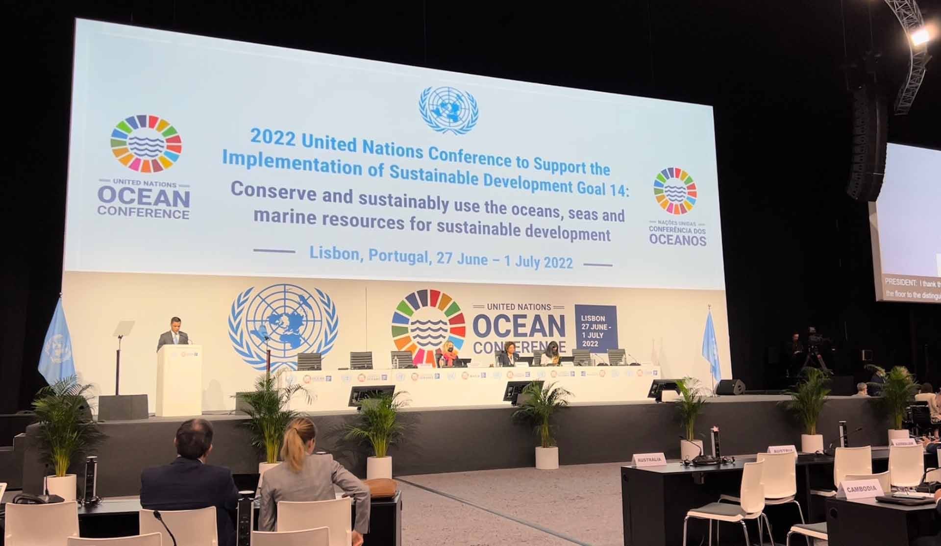 Hội nghị cấp cao Liên hợp quốc về hỗ trợ thực hiện SDG 14 về bảo tồn và sử dụng bền vững đại dương, biển và nguồn lợi biển từ 27/6- 1/7, tại thủ đô Lisbon, Bồ Đào Nha.