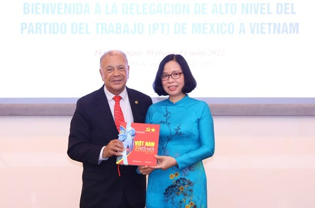 Vietnam News Agency, Mexican Labour Party boost cooperative ties