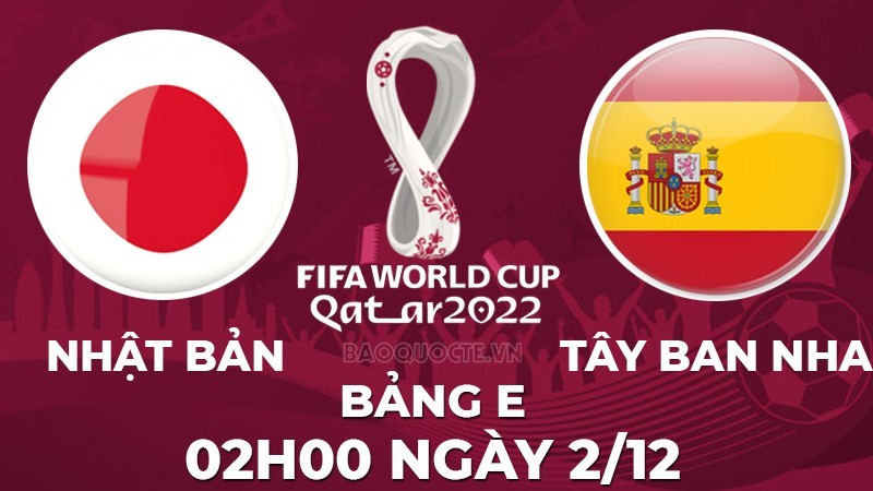 Link xem trực tiếp Nhật Bản vs Tây Ban Nha (02h00 ngày 2/12) bảng E World Cup 2022 - trực tiếp VTV3